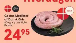 SPAR Gestus Medister af Dansk Gris tilbud