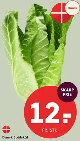 SPAR Dansk Spidskål tilbud