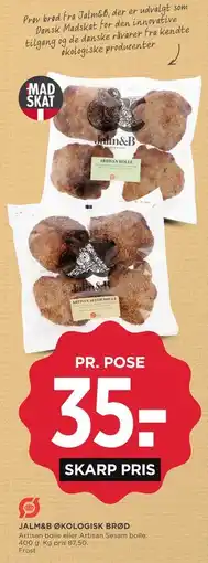 MENY JALM&B ØKOLOGISK BRØD tilbud