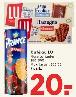 SPAR Café au LU tilbud