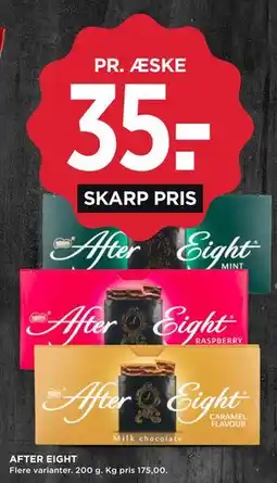MENY AFTER EIGHT tilbud