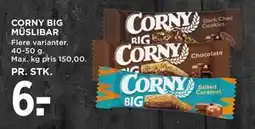 MENY CORNY BIG MÜSLIBAR tilbud