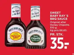 MENY SWEET BABY RAY´S BBQ SAUCE tilbud