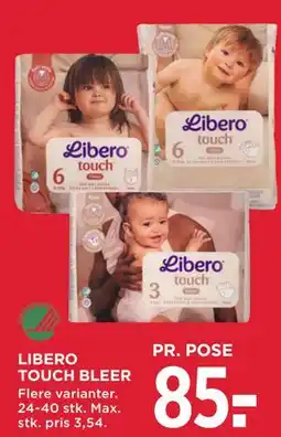 MENY LIBERO TOUCH BLEER tilbud