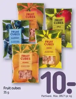 REMA 1000 Fruit cubes tilbud