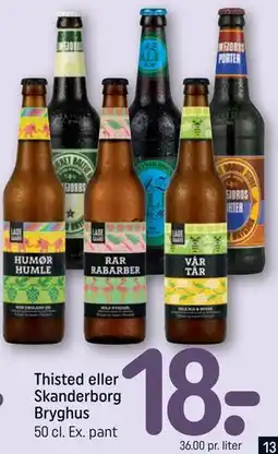 REMA 1000 Thisted eller Skanderborg Bryghus tilbud
