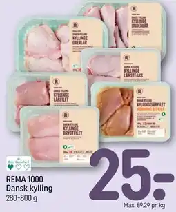 REMA 1000 REMA 1000 Dansk kylling tilbud