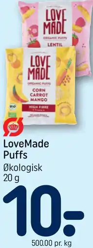 REMA 1000 LoveMade Puffs tilbud