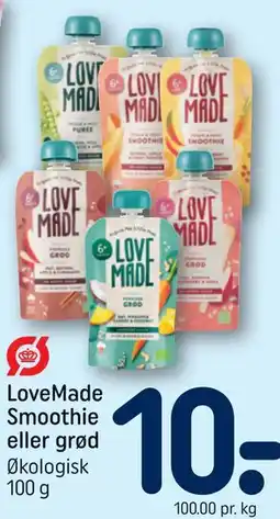 REMA 1000 LoveMade Smoothie eller grød tilbud