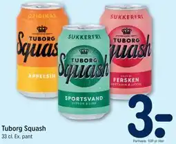 REMA 1000 Tuborg Squash tilbud