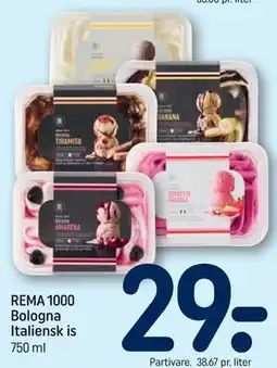REMA 1000 REMA 1000 Bologna Italiensk is tilbud