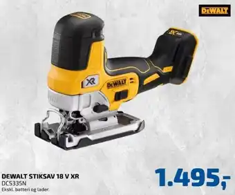 Davidsen Dewalt Stiksav 18 V XR DCS335N tilbud