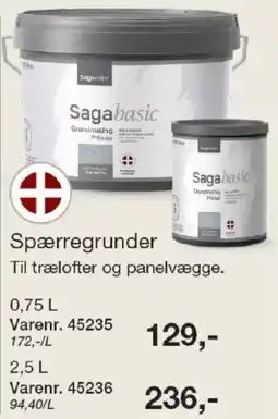Harald Nyborg Saga basic Spærregrunder tilbud
