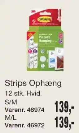 Harald Nyborg 3M Strips Ophæng tilbud