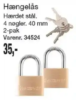 Harald Nyborg Rocamont Hængelås tilbud