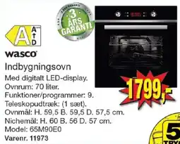 Harald Nyborg Wasco indbygningsovn tilbud