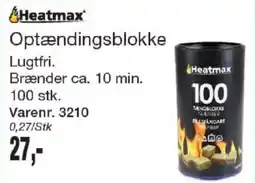 Harald Nyborg Heatmax optændingsblokke tilbud