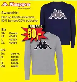 Harald Nyborg Kappa Sweatshirt tilbud