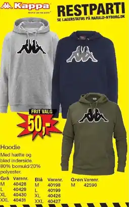 Harald Nyborg Kappa Hoodie tilbud