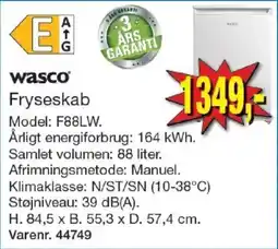 Harald Nyborg Wasco Frieseskab tilbud