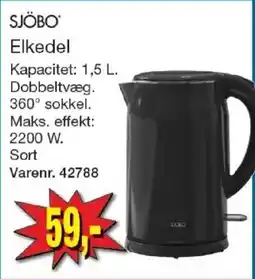 Harald Nyborg Sjöbo elkedel tilbud