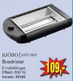 Harald Nyborg Sjöbo kitchen brødrister tilbud