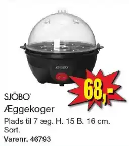 Harald Nyborg Sjöbo æggekoger tilbud