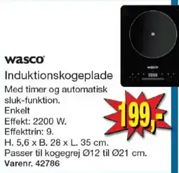Harald Nyborg Wasco induktionskogeplade tilbud