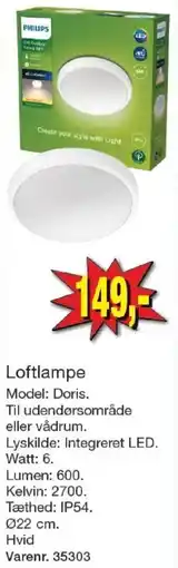 Harald Nyborg Philips Loftlampe tilbud