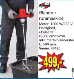 Harald Nyborg Insutec Blande-/røremaskine tilbud