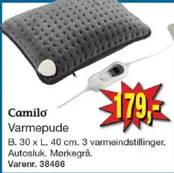 Harald Nyborg Camilo Varmepude tilbud