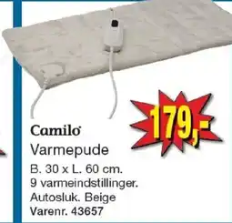 Harald Nyborg Camilo Varmepude tilbud