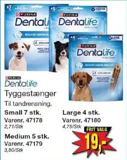 Harald Nyborg Purina Dentalife Tyggestænger tilbud