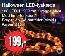 Harald Nyborg Halloween LED-lyskæde tilbud