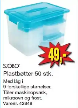 Harald Nyborg Sjöbo plastbøtter tilbud