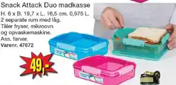 Harald Nyborg Snack Attack Duo madkasse tilbud