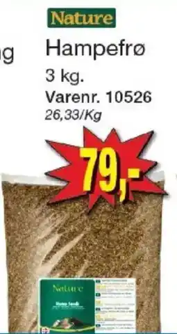 Harald Nyborg Nature Hampefrø tilbud
