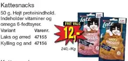 Harald Nyborg Latz Tasty Nuggets tilbud