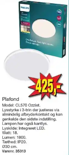 Harald Nyborg Philips Plafond tilbud