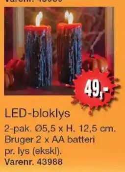 Harald Nyborg LED-bloklys tilbud