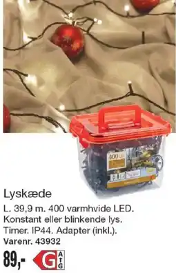 Harald Nyborg Lyskæde tilbud