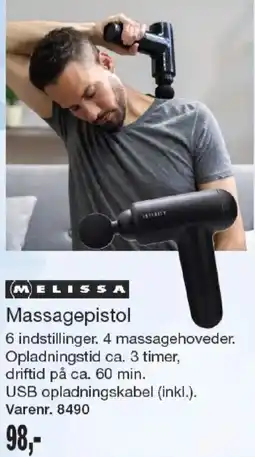 Harald Nyborg Melissa Massagepistol tilbud
