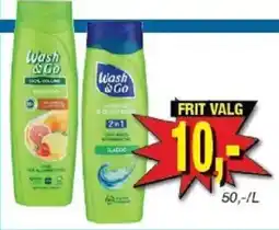 Harald Nyborg Wash & Go Shampoo & Conditioner 2in1 tilbud