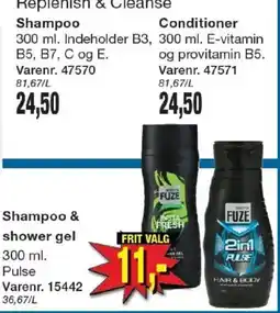Harald Nyborg Body & Fuze shampoo & shower gel tilbud