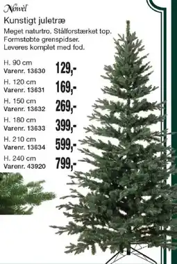 Harald Nyborg Nowel kunstigt juletræ tilbud