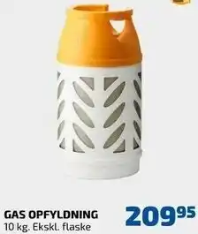 Gas Opfylding 10 Kg