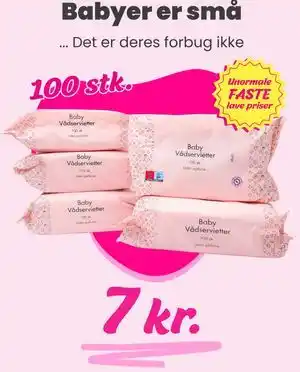 Baby Vådservietter