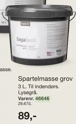 Harald Nyborg Spartelmasse grov tilbud