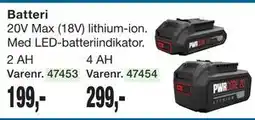 Harald Nyborg Batteri tilbud