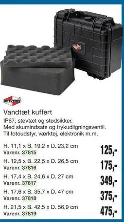 Harald Nyborg Vandtæt kuffert tilbud